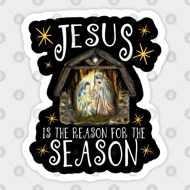 Christmas Nativity Jesus Is The Reason For The Season Jesus